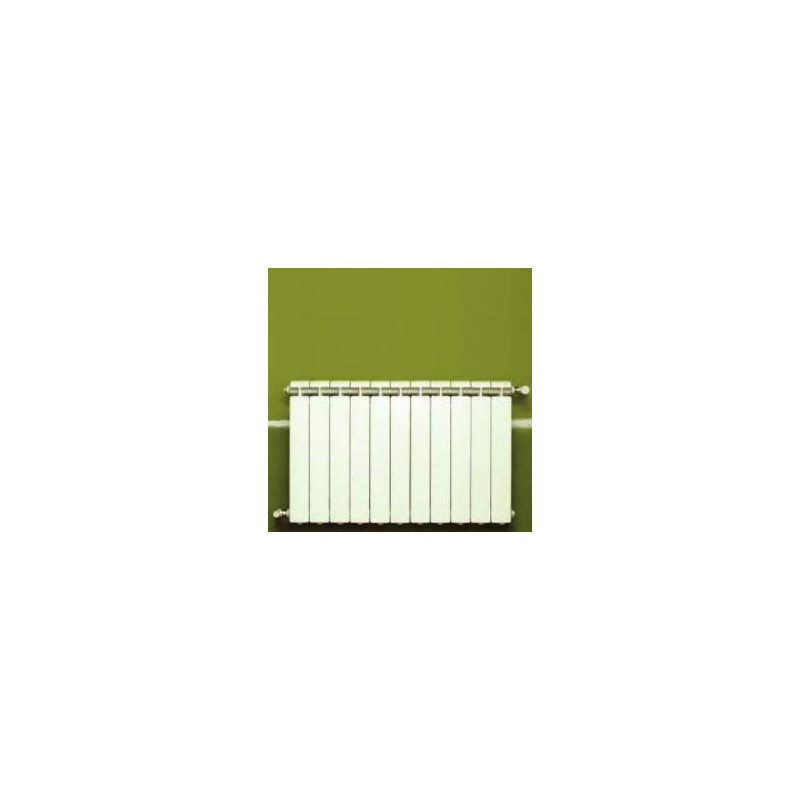 KLASS 700 11-element white cast aluminium central heater, 1628w