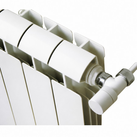 Zentralheizung aus Aluminiumguss 12 Elemente weiß KLASS 700, 1776w GLOBAL 12xKLASS700B - Bild 3/5