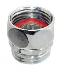 Raccordo a vite con dado prigioniero maschio femmina M1/2" (15x21) / F1/2" (15x21), 2 pezzi PRESTO 70177 - Immagine 2/2