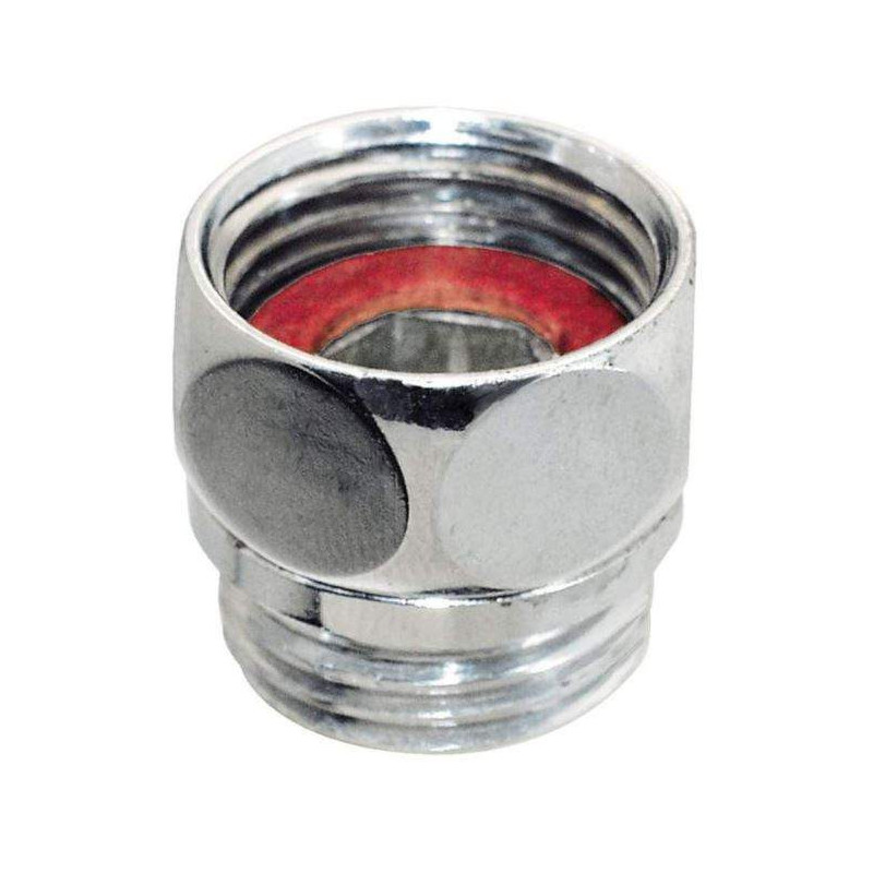 Fitting met los moer en vaste moer M/M1/2" (15x21) / F/F1/2" (15x21), 2 stuks