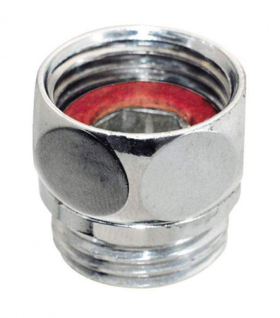 Raccordo a vite con dado prigioniero maschio femmina M1/2" (15x21) / F1/2" (15x21), 2 pezzi PRESTO 70177 - Immagine 2/2