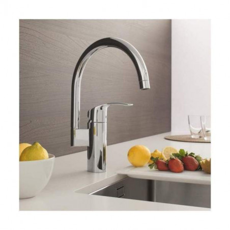 EUROSMART high spout sink mixer