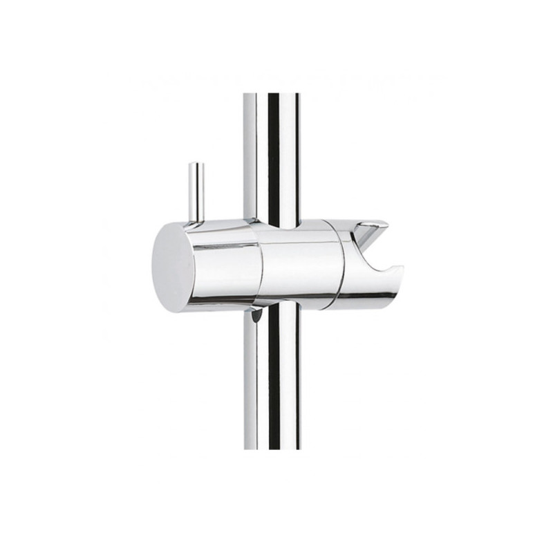 Verstelbare schuif, design douchekophouder voor douchestang, D. 25 mm, chroom ABS