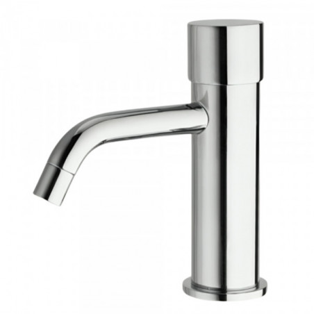 Miscelatore per lavabo LUXE CRISTINA con timer cromato