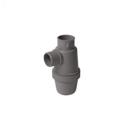 Sifone verticale per bottiglie in PVC da 32 mm di diametro