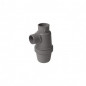 Sifone verticale per bottiglie in PVC da 32 mm di diametro