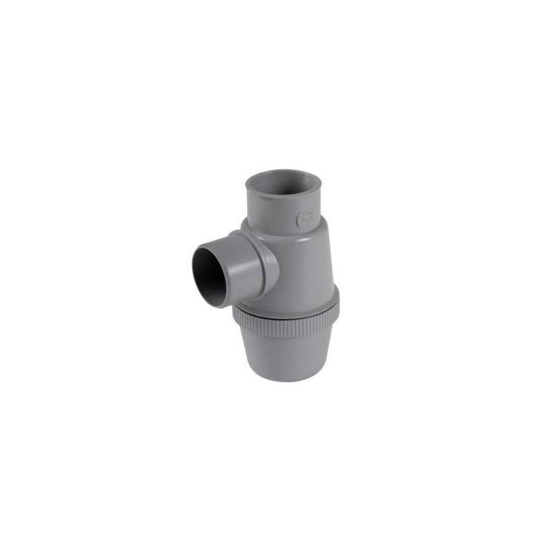 Sifone verticale per bottiglie in PVC da 50 mm di diametro