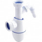 Easyphon wastafelsifon met wasmachineaansluiting (0201302)