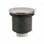 Large-flow shower tray drain, diameter 90 mm