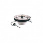 Afvoer voor steengoed gootsteen PVC met stop
