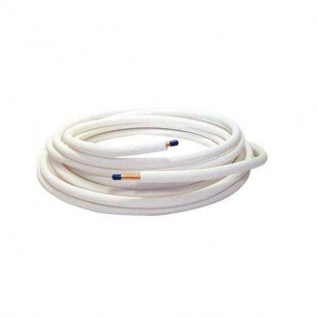 Bobina di rame a freddo 25m 5/8 con isolamento
