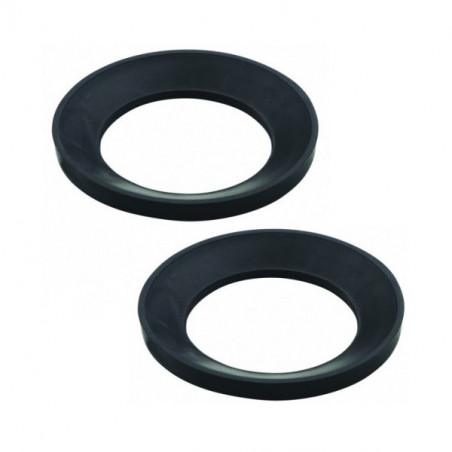 Gaskets for stainless steel sink or bath drain, diameter 73 mm, 2 pcs