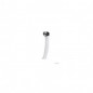 Round overflow kit diameter 30 chrome, 20 mm