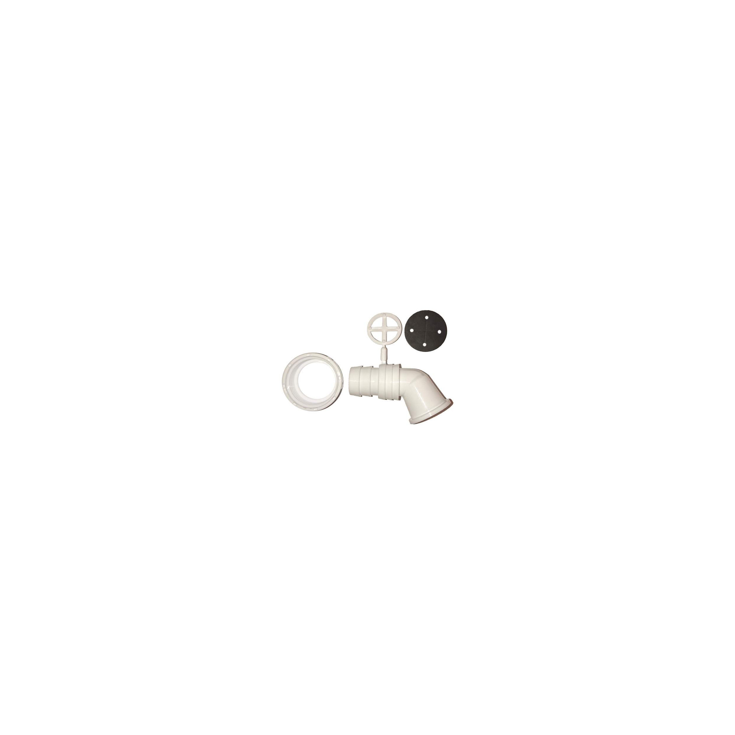 Washing machine outlet