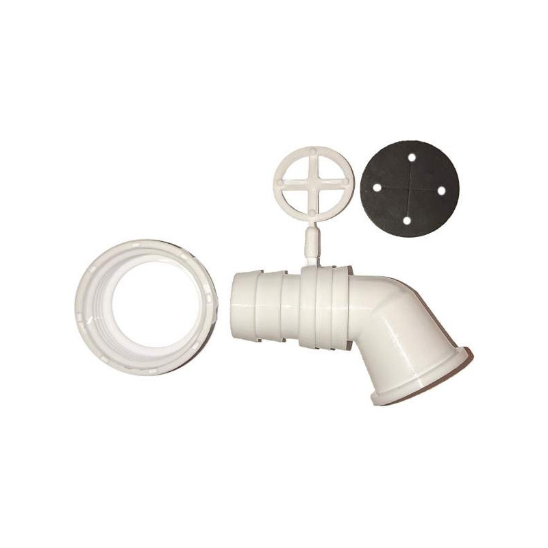Washing machine outlet