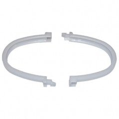 Twee halve clips, voor SFA papiervernietiger
