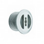 Chrome overflow cover diameter 30, 20 mm for basin Chrome overflow cover diameter 30, 20 mm for basin