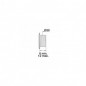 Overloopdeksel chroom diameter 30, 20 mm voor wastafel