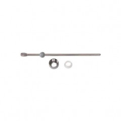 Horizontal brass pull rod for valve lever
