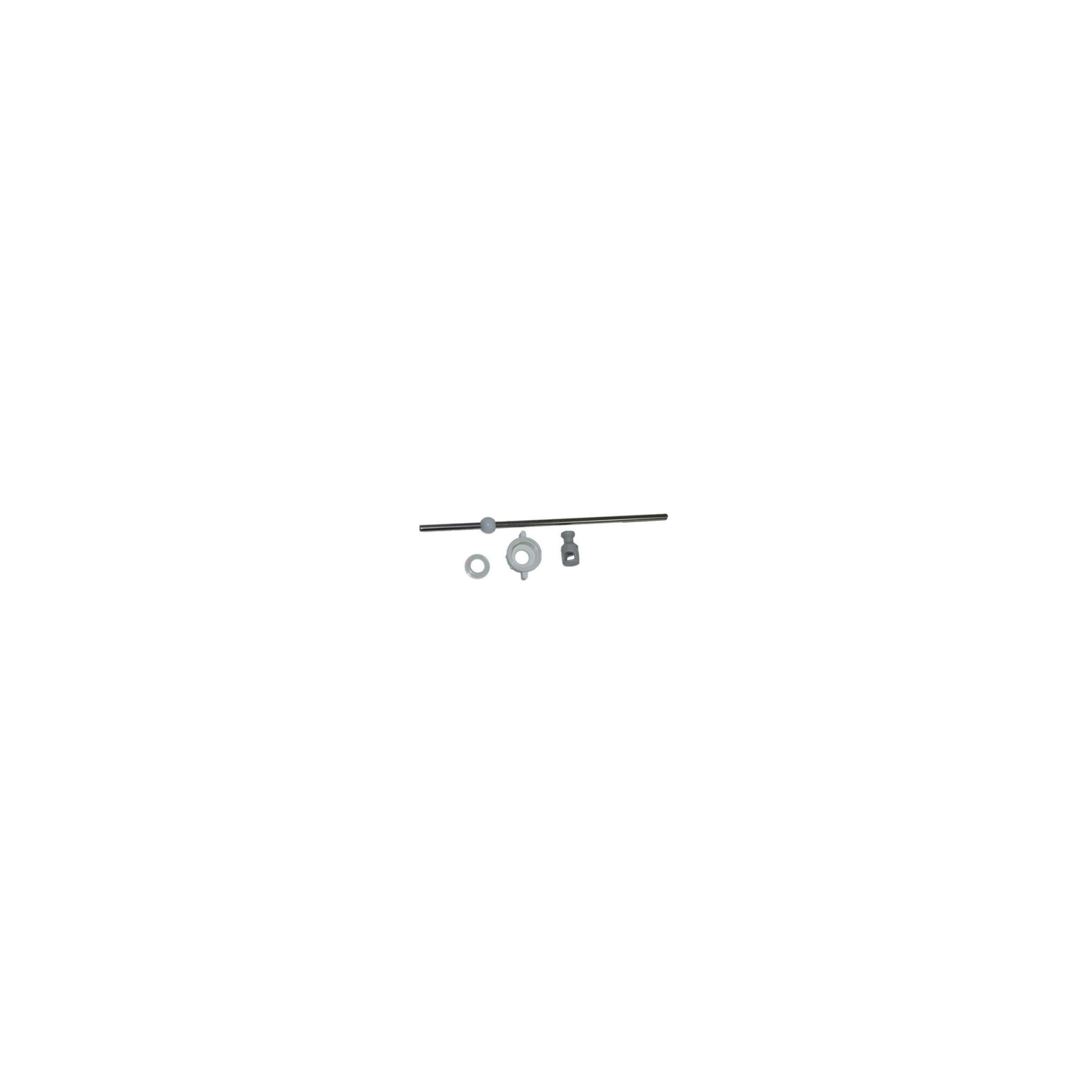 Horizontal brass pull rod for valve lever