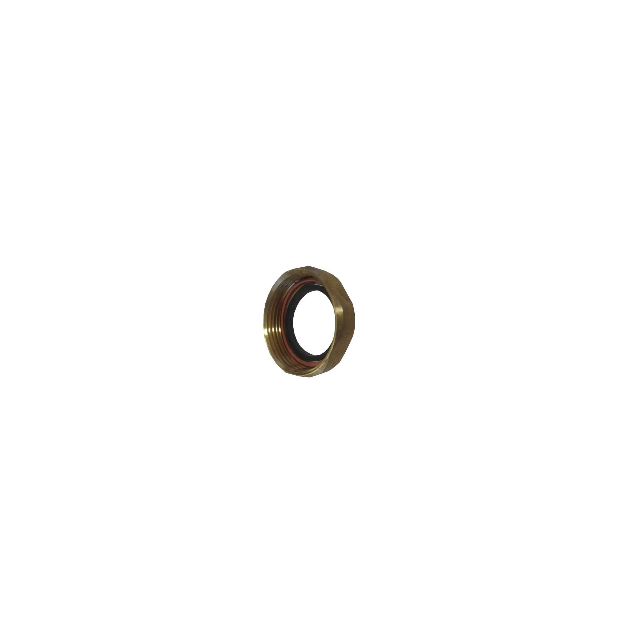 Tuerca de latón 40x49 mm con juntas