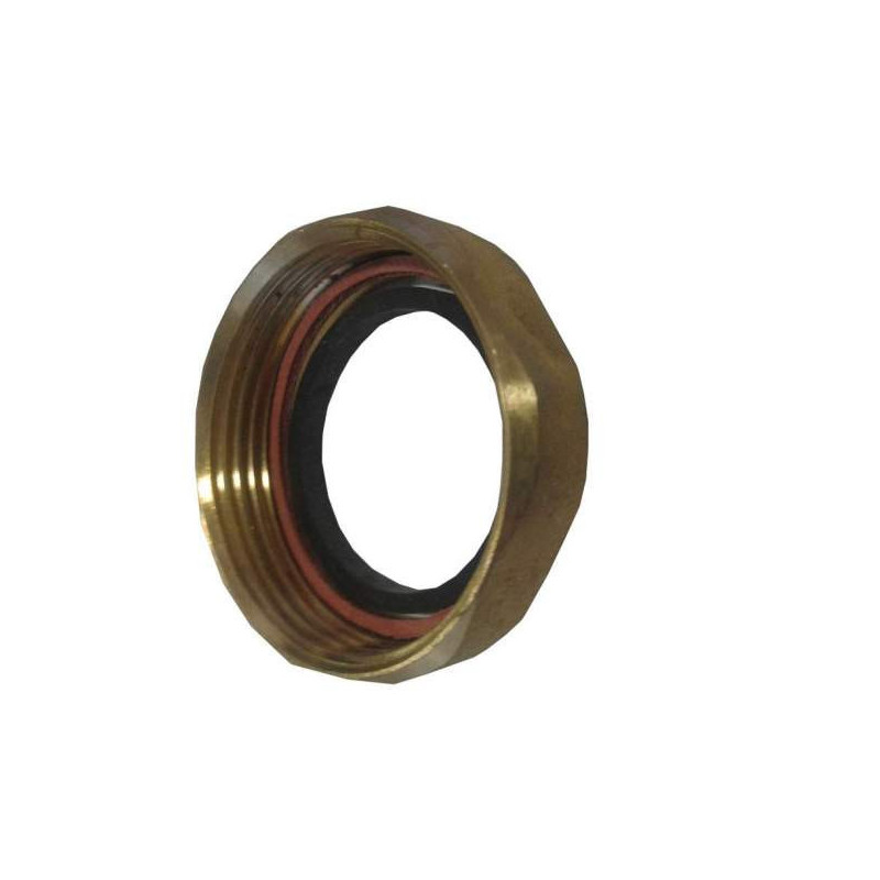 Tuerca de latón 40x49 mm con juntas
