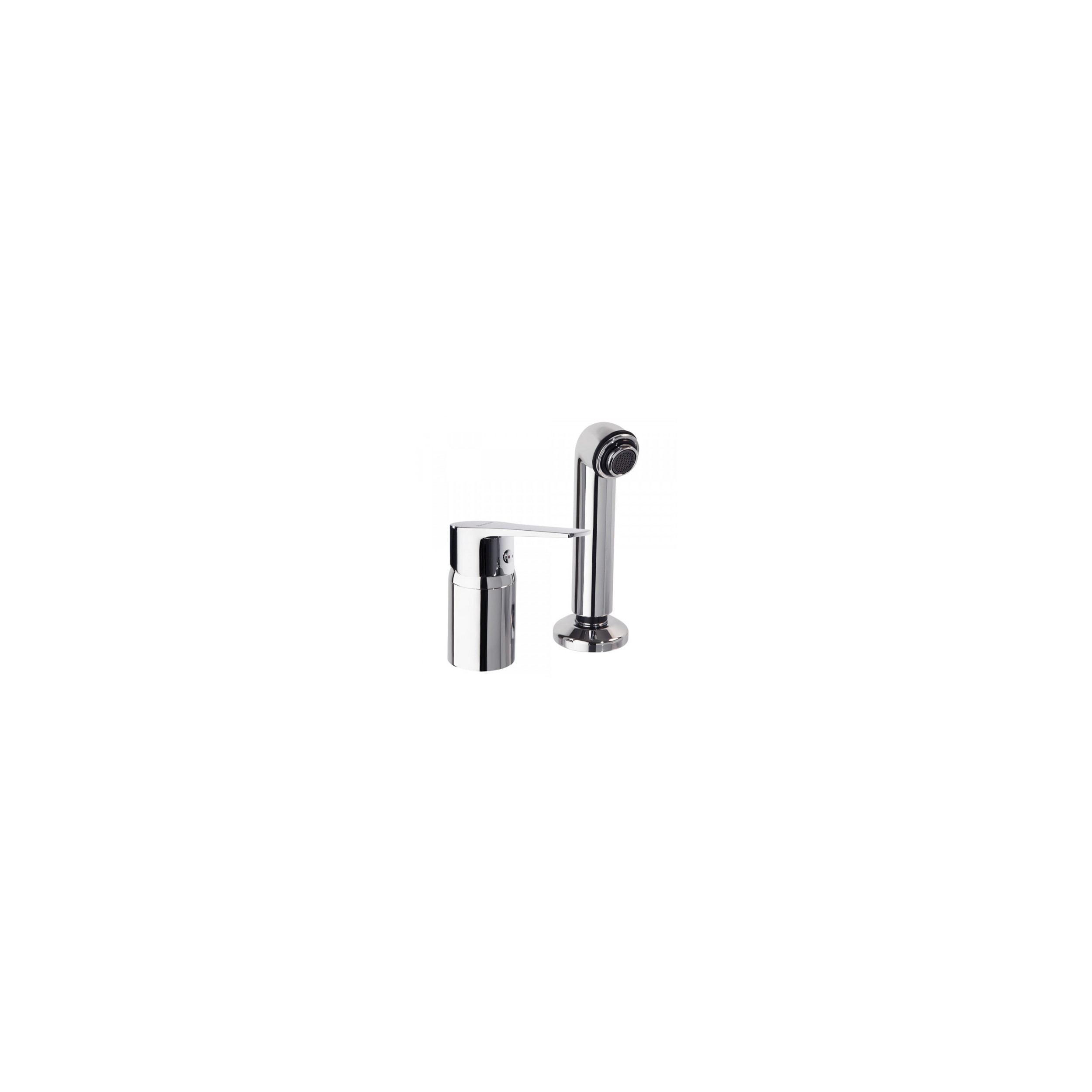 Miscelatore per parrucchieri TITANIUM con kit doccia, cromo
