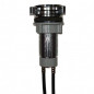 Verchroomde messing trekknop, met kabels voor Rotologic2 sloten
