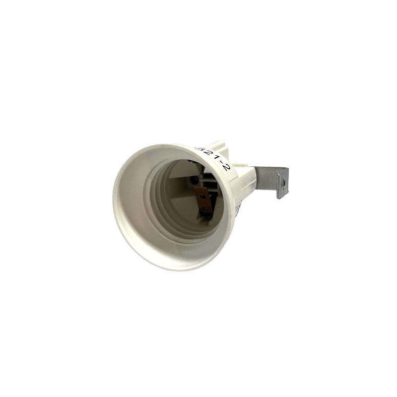E27 fitting met metalen montagebeugel, 2 M4 gaten, 50x35x35