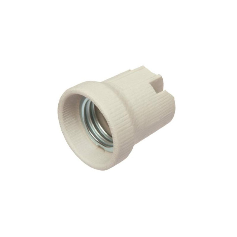 E27 porseleinen fitting met M4 schroef