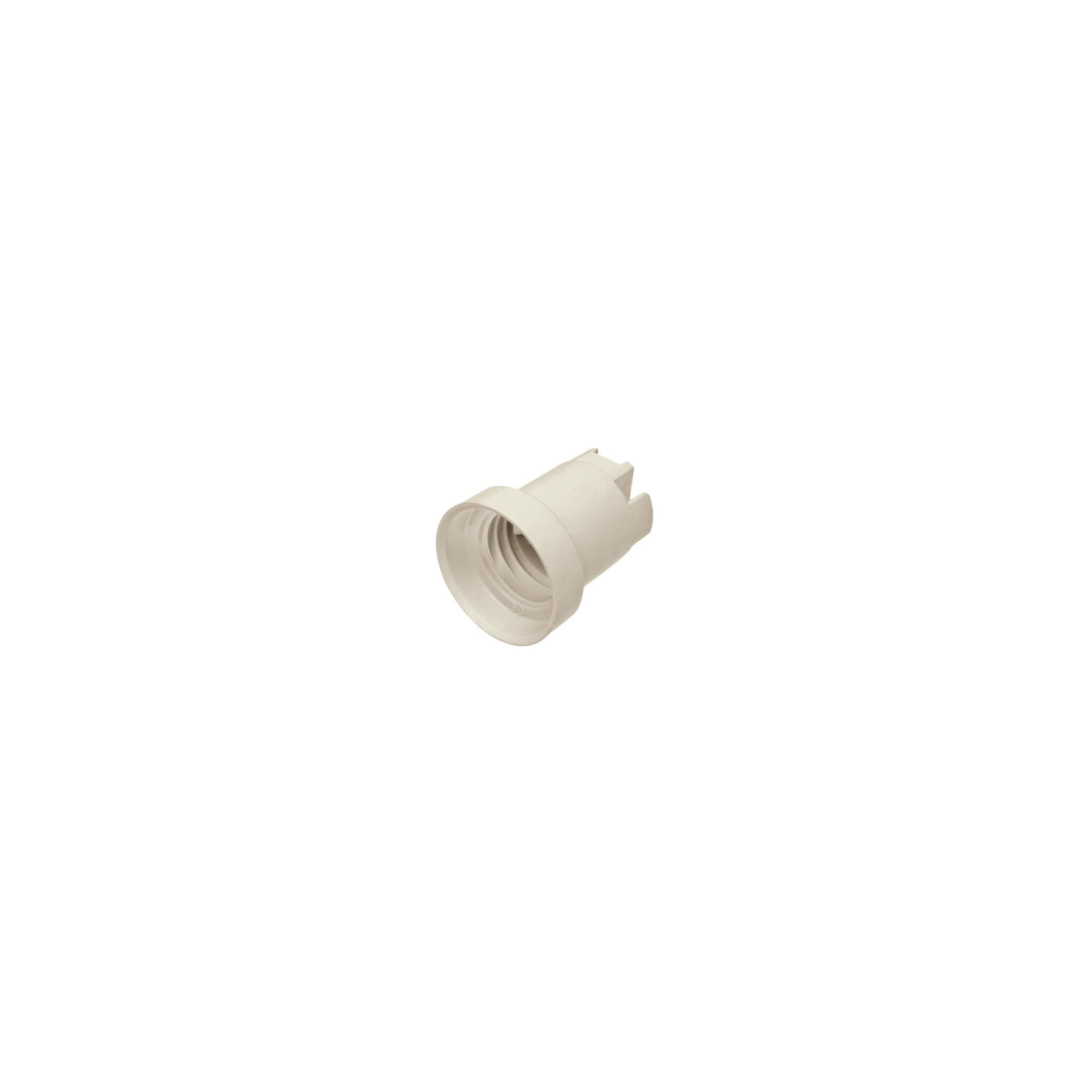 E27 plastic socket with M4 hole