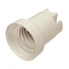 E27 plastic socket with M4 hole