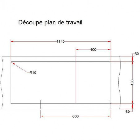 Fregadero de acero inoxidable, encastrado, 2 cubetas 1 escurridor 1160x500 mm, REN621
