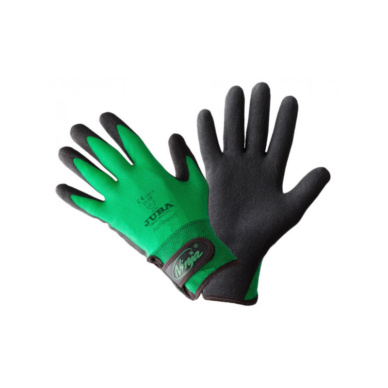 Nylon glove, for handling, coated, PVC, size 10