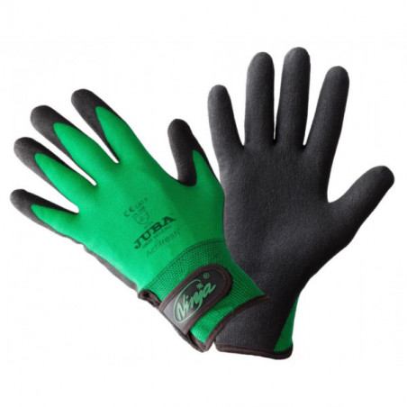 Nylon glove, for handling, coated, PVC, size 10