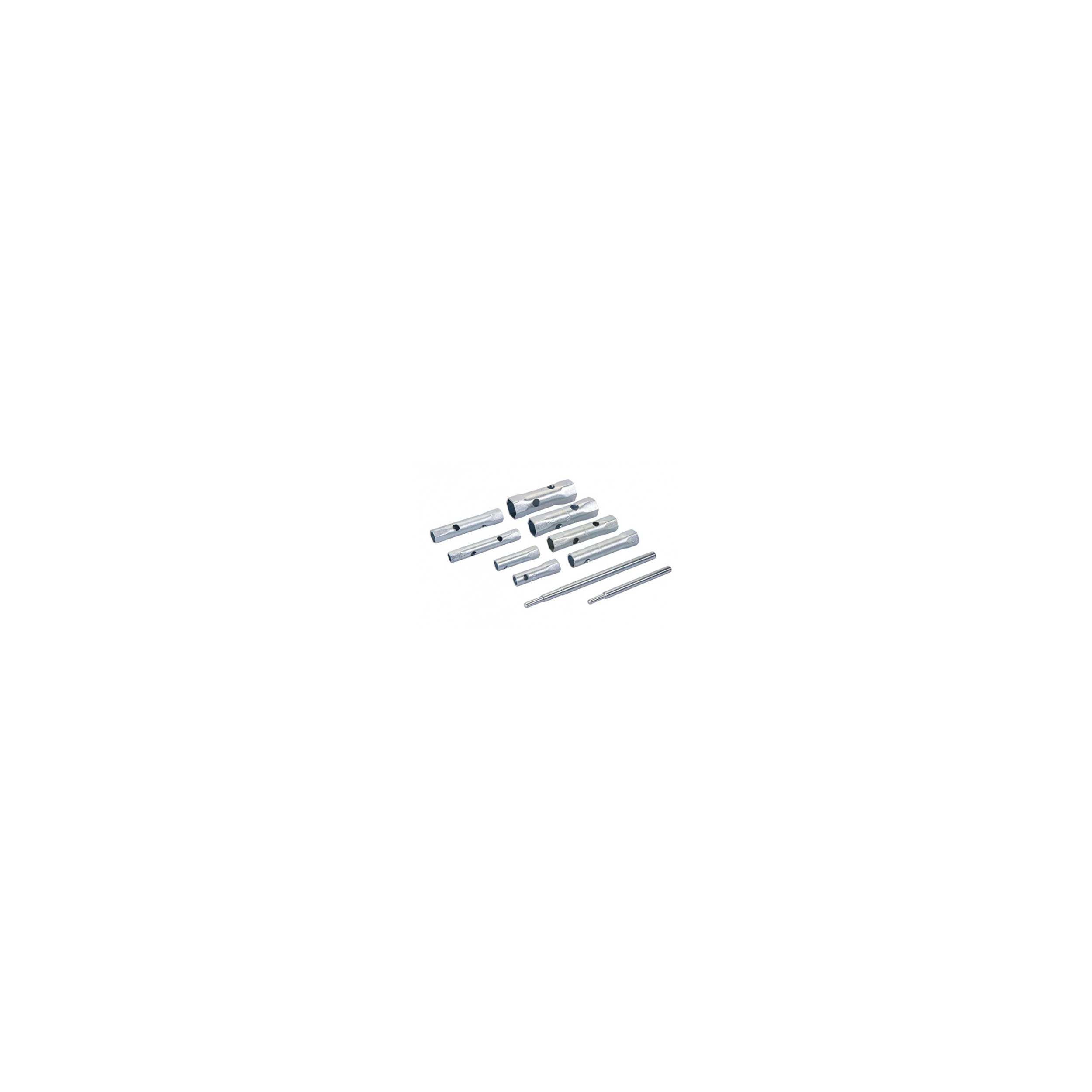 Set of 8 tabular wrenches, from 8 to 22 mm