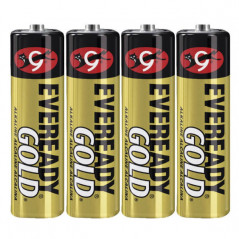 Pile AA LR6, alcaline 1,5V eveready gold B4