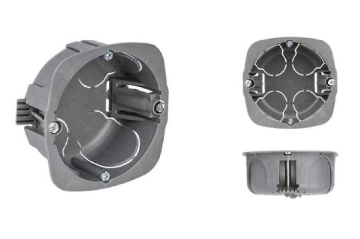 Inbouwdoos, diameter 67 mm, diepte 30 mm