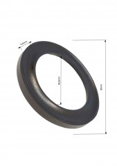 Toilet mechanism base gasket.