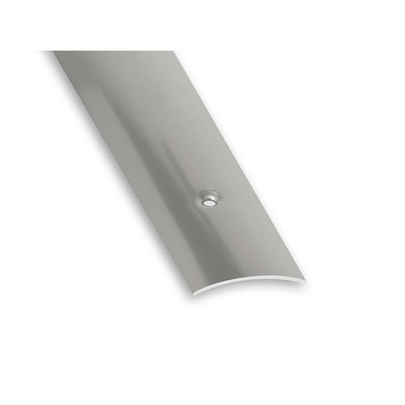 Screw-in threshold bar in stainless steel 3x166cm.