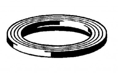 Bathtub overflow gasket Viega Citaplex, Multiplex, Multiplex Trio, Rotaplex, Rotaplex Trio and Simplex (1 piece)