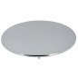 Bright chrome metal cover diameter 118 mm for Turboflow 90 mm shower drain