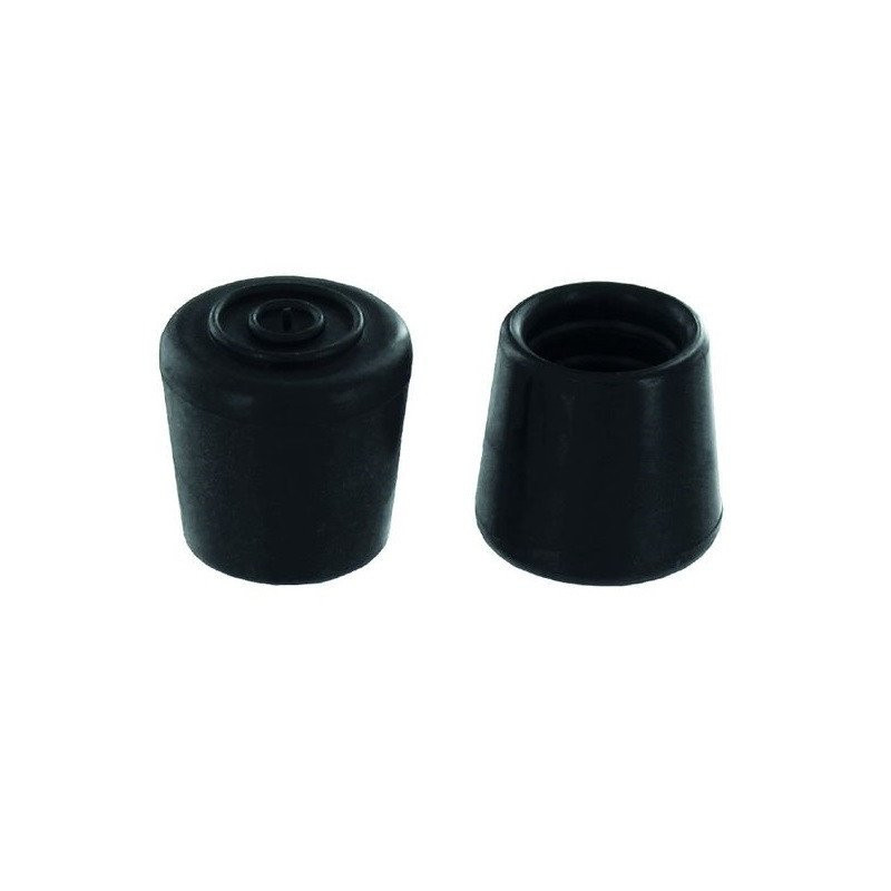 Ronde eindkapjes diameter 14mm, 4 stuks.