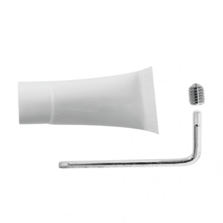 Tube graisse, vis et clé 6 pans pour cartouche mitigeur thermostatique Paini France