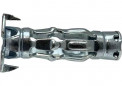 Schroefloze metalen pluggen voor holle ruimtes, 5x37mm, 50 stuks.