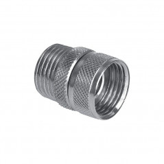 Antikronkel fitting voor 15x21 mannelijke/vrouwelijke doucheslang.