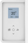 Scaldasalviette elettrico digitale Doris 2000W (1000+1000W), H1836 / L550mm , bianco Scaldasalviette elettrico digitale Doris 2000W (1000+1000W), H1836 / L550mm , bianco
