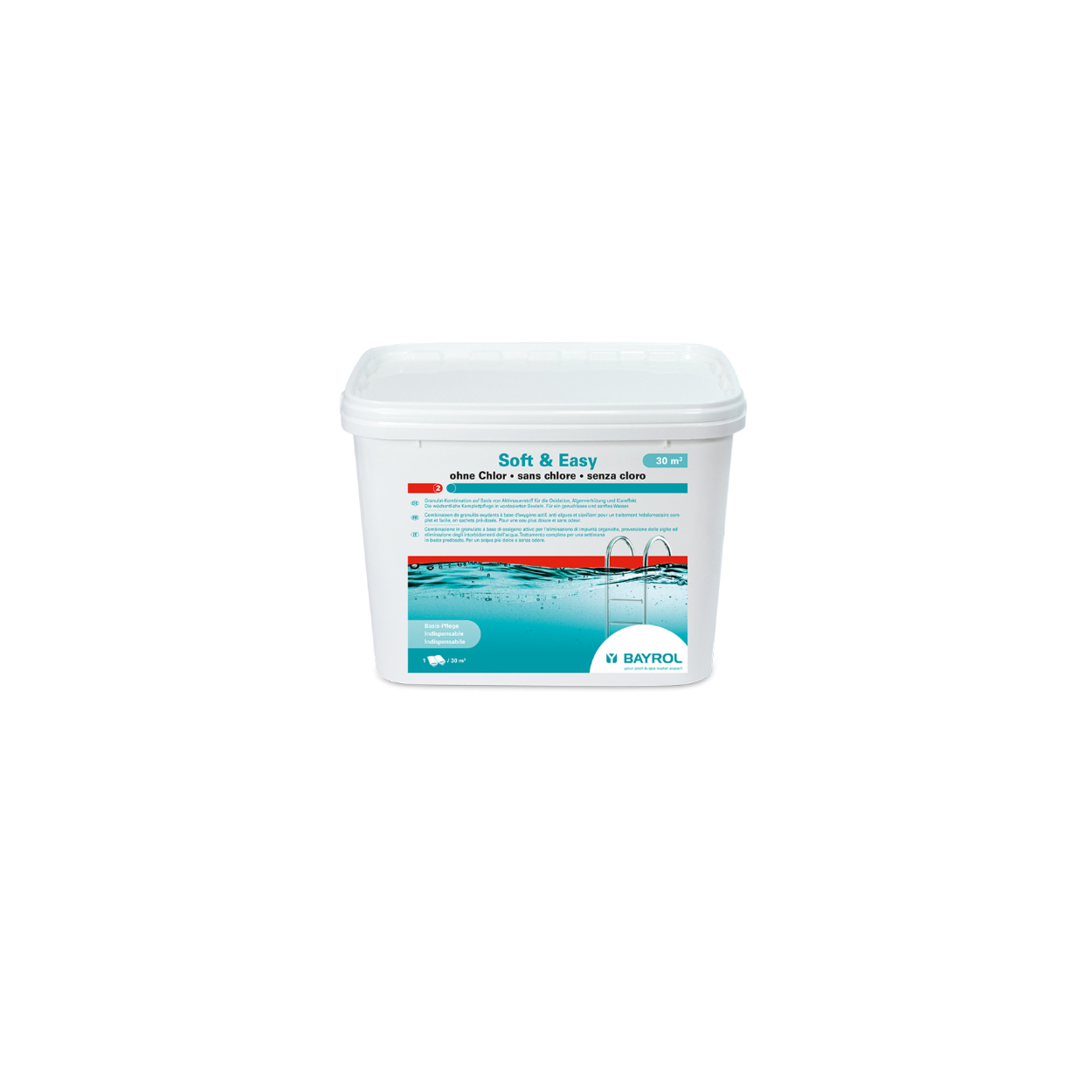 Soft and easy active oxygen 30m3, 5.04kg.