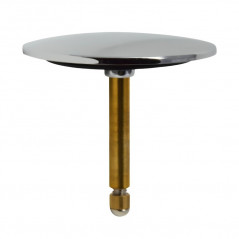 Clapet recouvrant diamètre 72 mm pour vidage baignoire à câble, brillant WIRQUIN 30724544 - Image 1/2