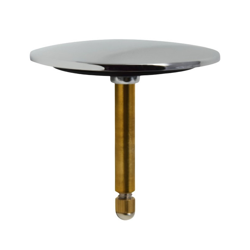 Kopie van Clapet recouvrant pour vidage baignoire, diamètre 70 mm, inox